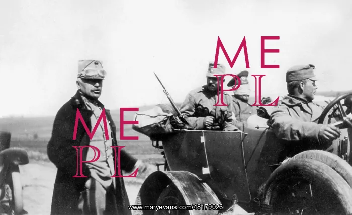 : General von Mackensen after the battle at Gorlice-Tarnow 191 : General von Mackensen after the battle at Gorlice-Tarnow 191