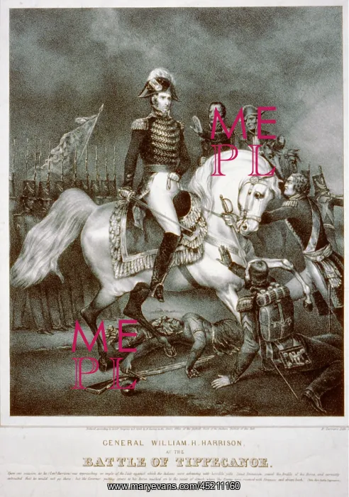  : General William H. Harrison at the Battle ?