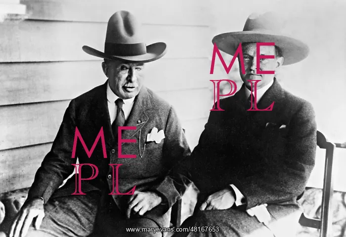 : General Wood and Calvin Coolidge : General Wood and Calvin Coolidge