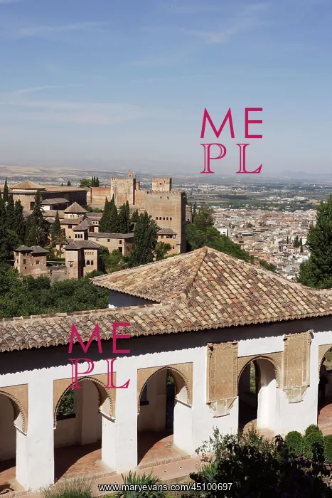 : Generalife, Alhambra, Granada, Spain : Generalife, Alhambra, Granada, Spain