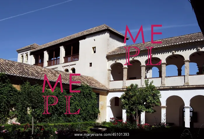 : Generalife, Alhambra, Granada, Spain : Generalife, Alhambra, Granada, Spain