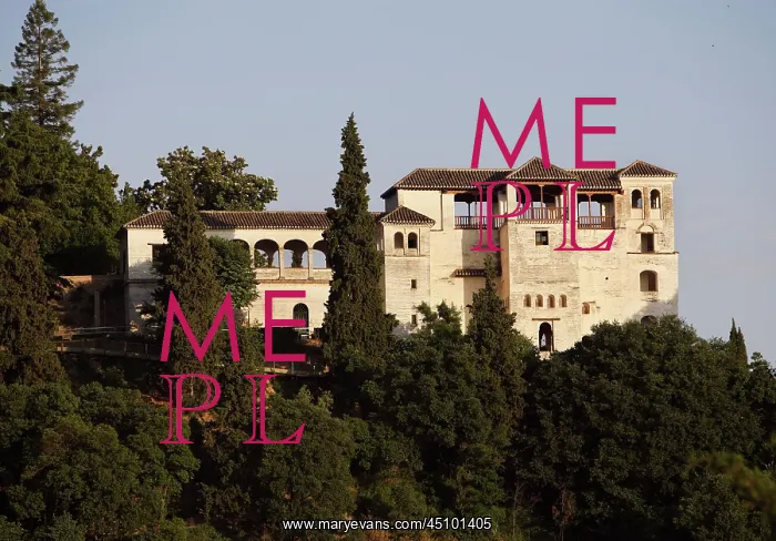 : Generalife, Alhambra, Granada, Spain : Generalife, Alhambra, Granada, Spain