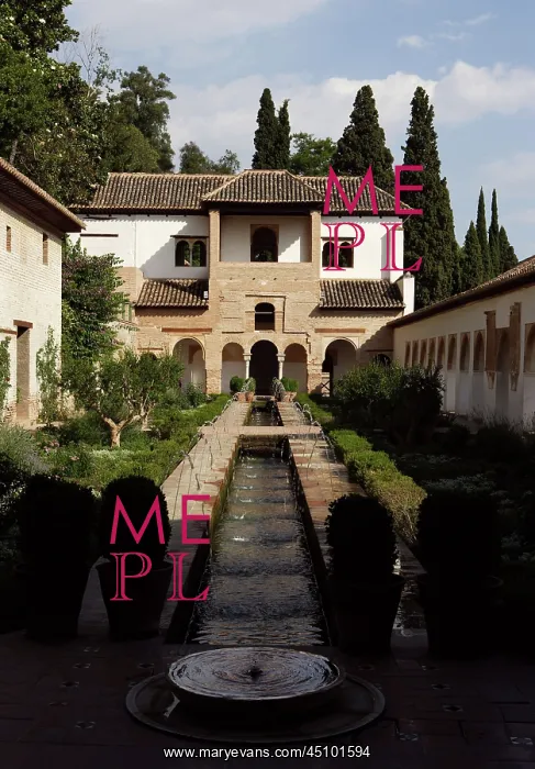 : Generalife, Alhambra, Granada, Spain : Generalife, Alhambra, Granada, Spain