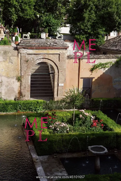 : Generalife, Alhambra, Granada, Spain : Generalife, Alhambra, Granada, Spain