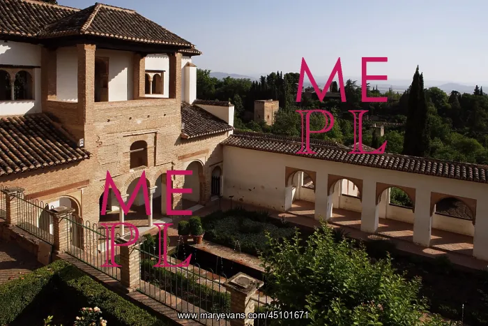 : Generalife, Alhambra, Granada, Spain : Generalife, Alhambra, Granada, Spain