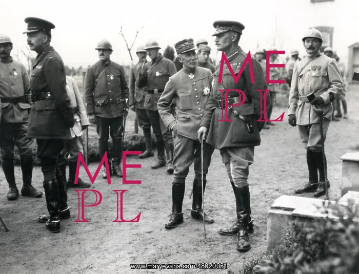 : Generals Bailloud and Mahon, Lord Granard, WW1 : Generals Bailloud and Mahon, Lord Granard, WW1