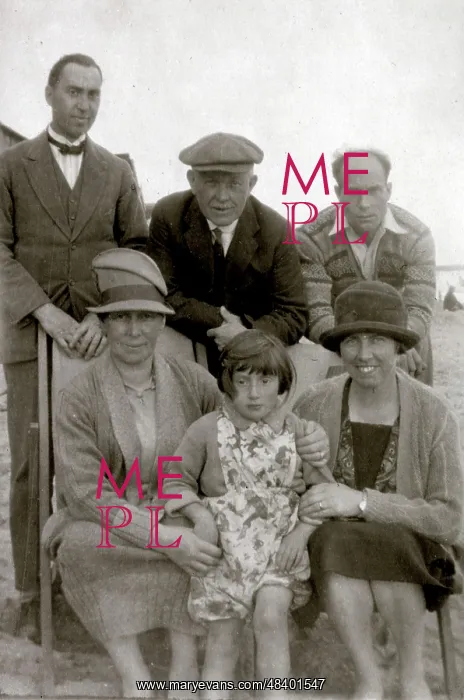 : Three Generations of a family on the beach : Three Generations of a family on the beach