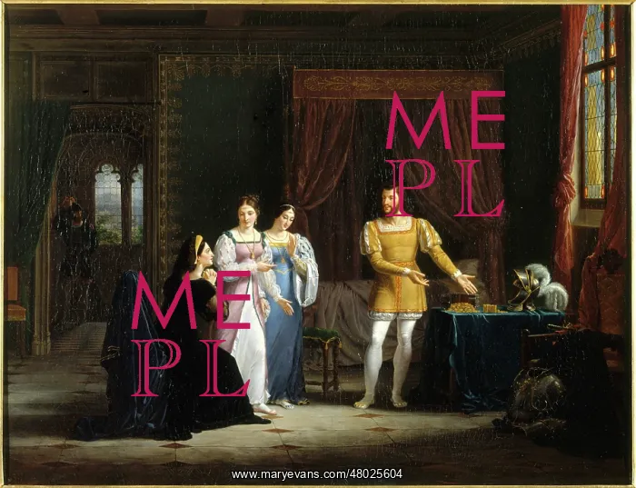 : Generosity of the Chevalier Bayard : Generosity of the Chevalier Bayard