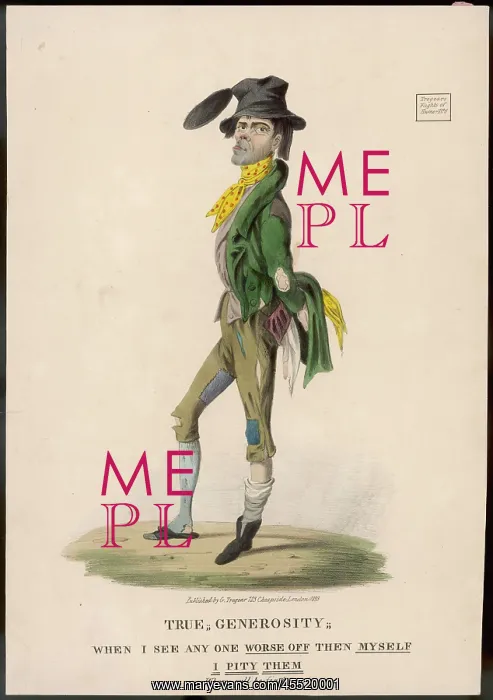 : GENEROUS BEGGAR / 1833 : GENEROUS BEGGAR / 1833