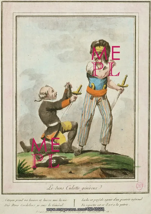 : The Generous Sans Culotte. Paris : The Generous Sans Culotte. Paris