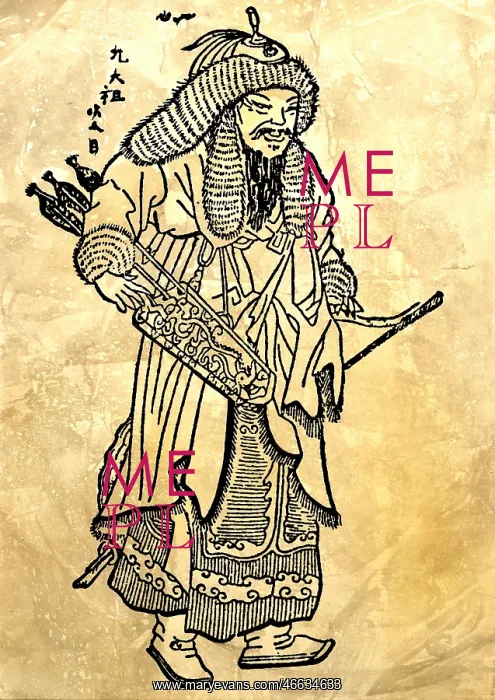 : Genghis Khan, 1155 - 18.8.1227, Mongol ruler : Genghis Khan, 1155 - 18.8.1227, Mongol ruler