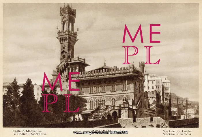 : Genoa, Italy - Mackenzie's Castle : Genoa, Italy - Mackenzie's Castle