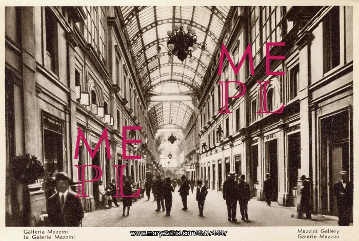 : Genoa, Italy - The Mazzini Gallery : Genoa, Italy - The Mazzini Gallery