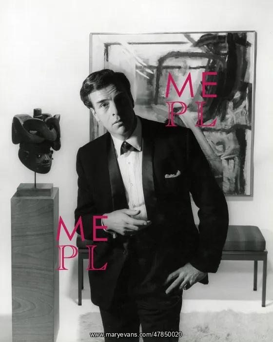 : Gentleman in Black Tie attending a Private View : Gentleman in Black Tie attending a Private View
