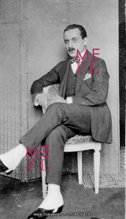 : A gentleman on a chair