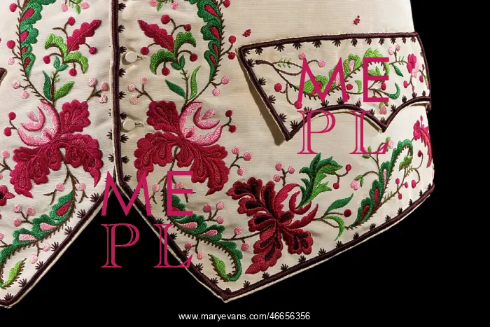  : Gentleman's waistcoat, c1850