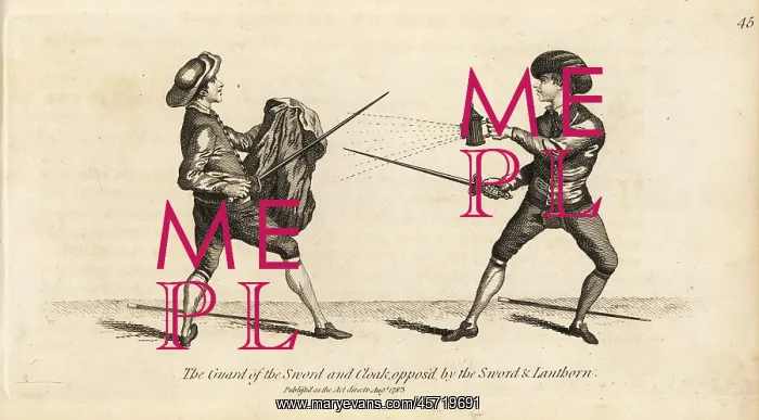 : Gentlemen fencers in the guard of the sword : Gentlemen fencers in the guard of the sword