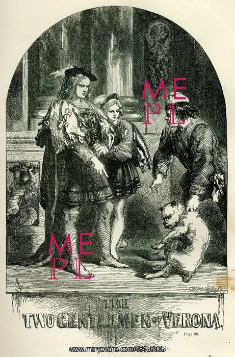 : The Two Gentlemen of Verona - title page : The Two Gentlemen of Verona - title page