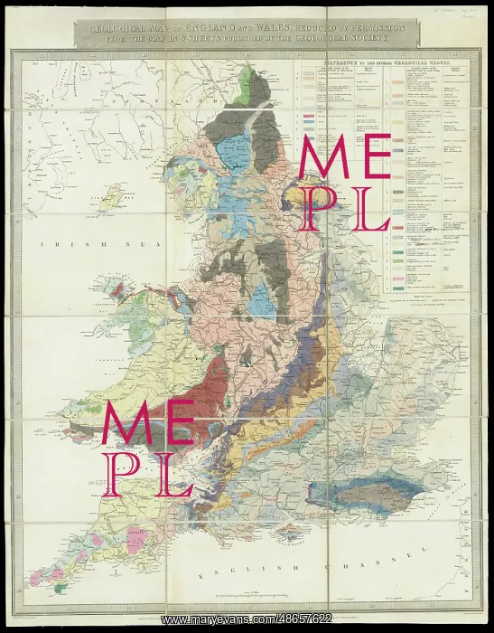 : Geological Map of England and Wales : Geological Map of England and Wales