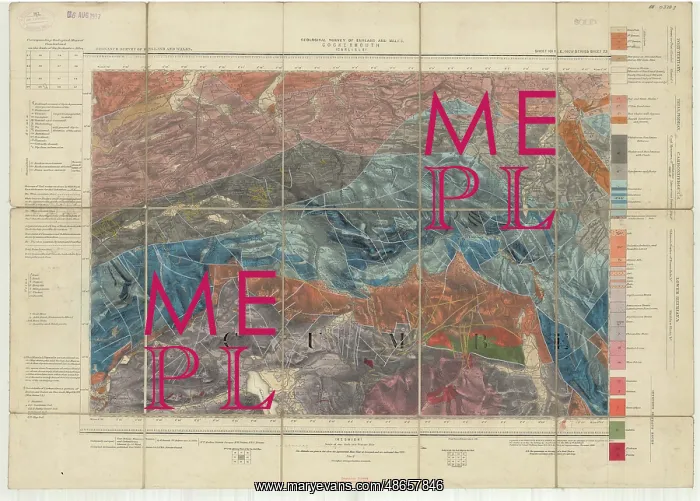 : Geological map - England and Wales, Sheet 101 NE Cockermouth : Geological map - England and Wales, Sheet 101 NE Cockermouth