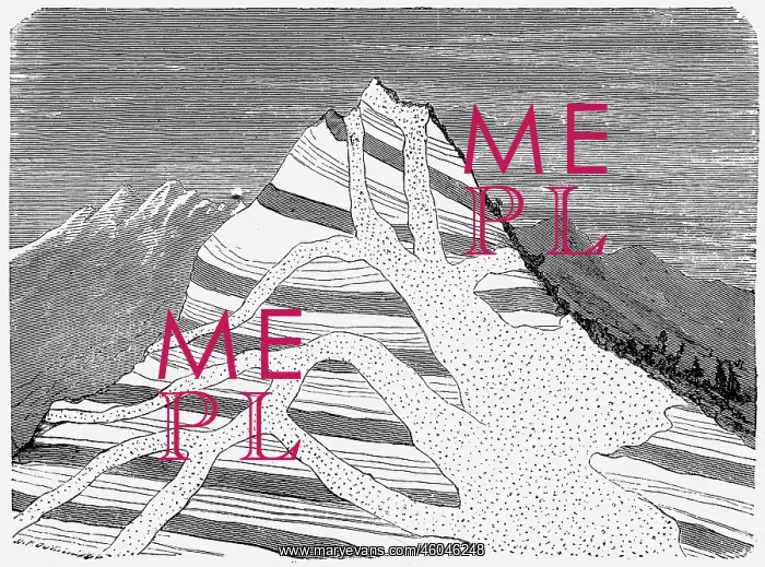 : geology, rock, cross section of a mountain showing : geology, rock, cross section of a mountain showing