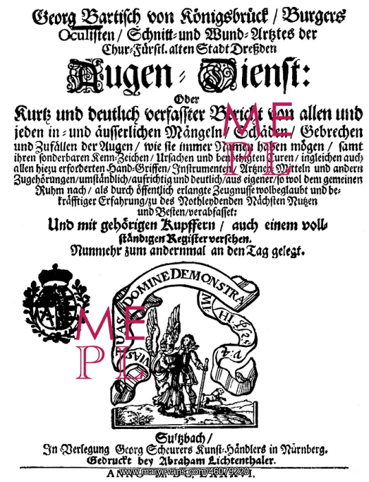 : Georg Bartisch : Georg Bartisch