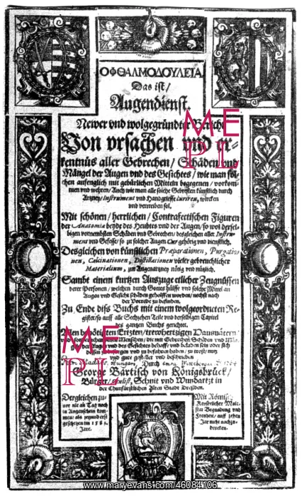 : Georg Bartisch : Georg Bartisch