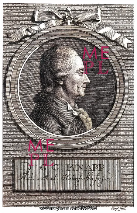  : GEORG CHRISTIAN KNAPP