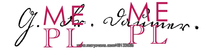 : Georg Friedrich Daumer, signature : Georg Friedrich Daumer, signature