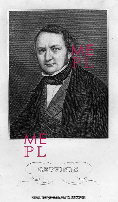 : Georg Gottfried Gervinus : Georg Gottfried Gervinus