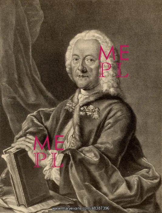: Georg Philipp Telemann (1681-1767) German composer : Georg Philipp Telemann (1681-1767) German composer