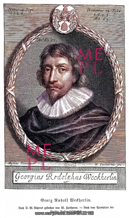 : GEORG WECKHERLIN