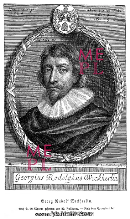 : GEORG WECKHERLIN : GEORG WECKHERLIN