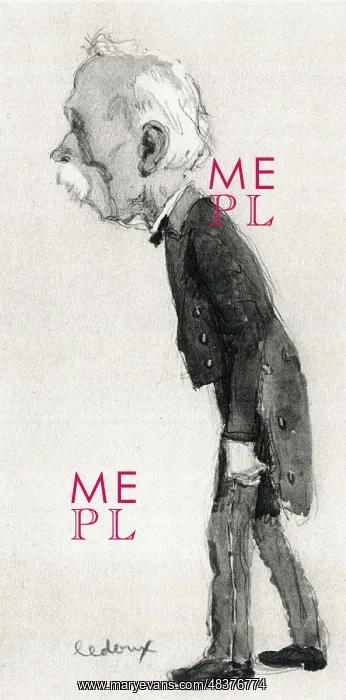  : George. Caricature of George by Philippe Ledoux