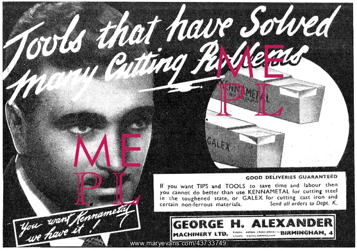 : George Alexander Machine Tools & : George Alexander Machine Tools &