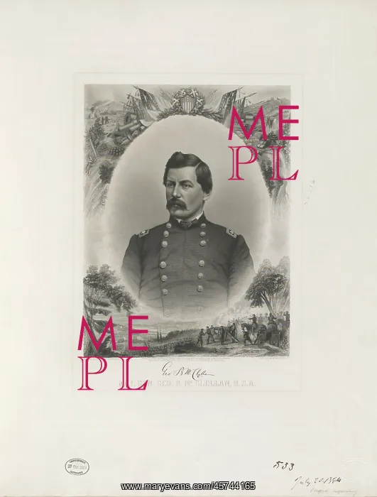: George B. McClellan - general - American Civil War : George B. McClellan - general - American Civil War