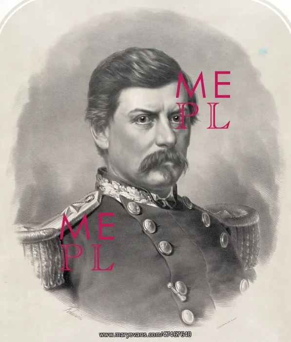 : George B. McClellan. Major General commanding U.S. Army : George B. McClellan. Major General commanding U.S. Army