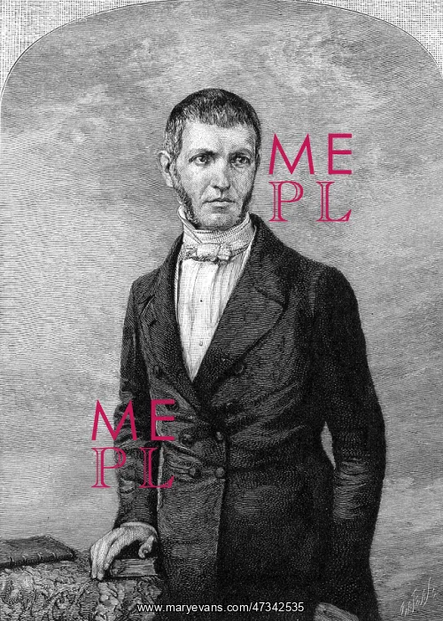 : George Bancroft as a young man : George Bancroft as a young man