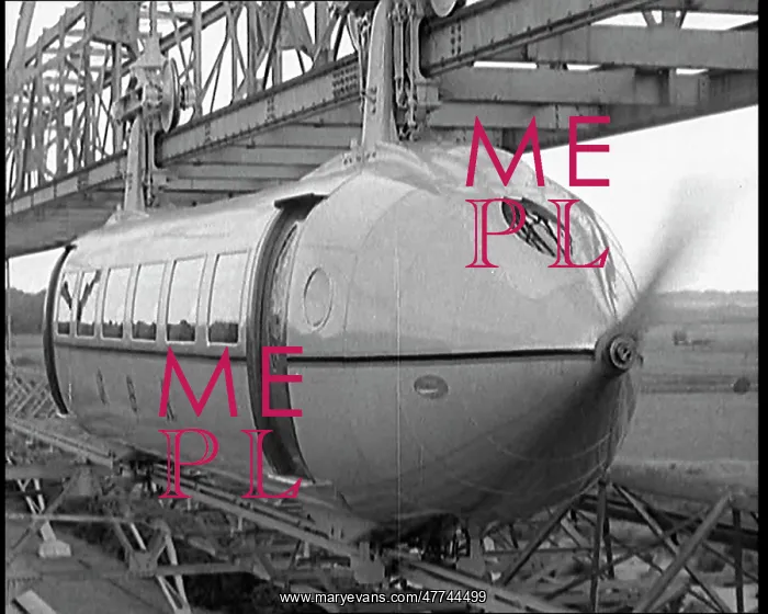 : The George Bennie Railplane Driven By a Propeller : The George Bennie Railplane Driven By a Propeller