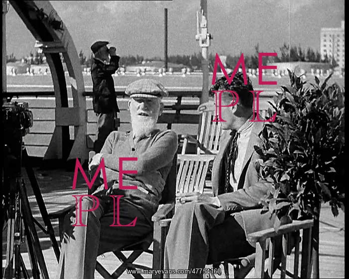 : George Bernard Shaw Being Interviewed : George Bernard Shaw Being Interviewed