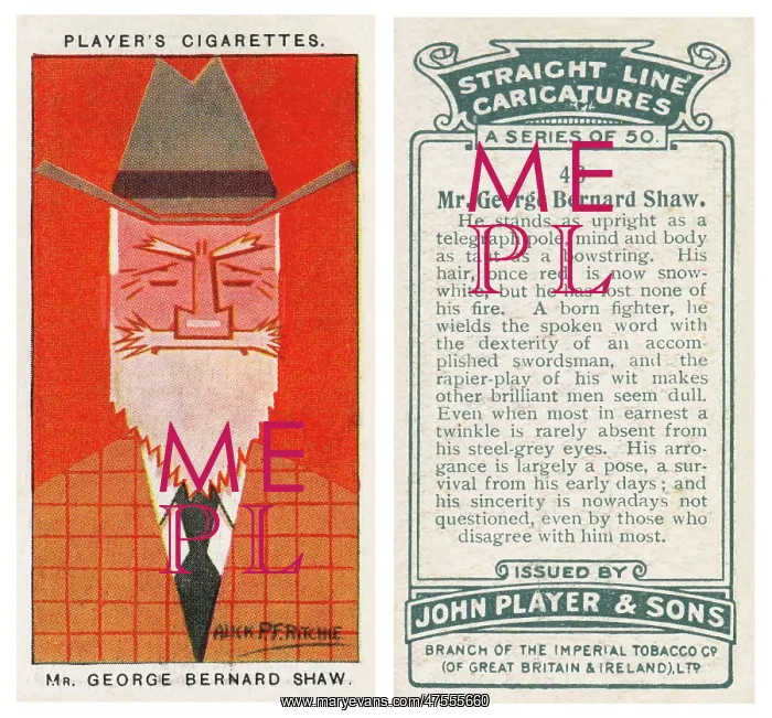 : George Bernard Shaw - Irish playwright : George Bernard Shaw - Irish playwright