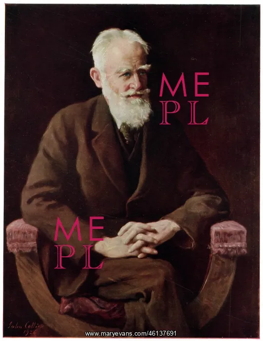 : George Bernard Shaw by John Collier : George Bernard Shaw by John Collier