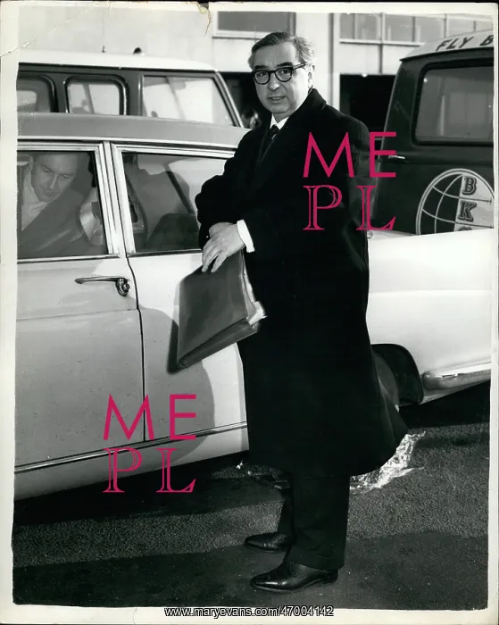 : George Brown, acting Labour Party leader : George Brown, acting Labour Party leader