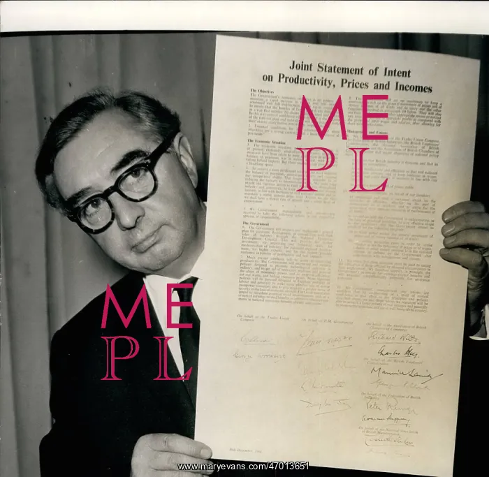 : George Brown with Incomes and Prices agreement : George Brown with Incomes and Prices agreement