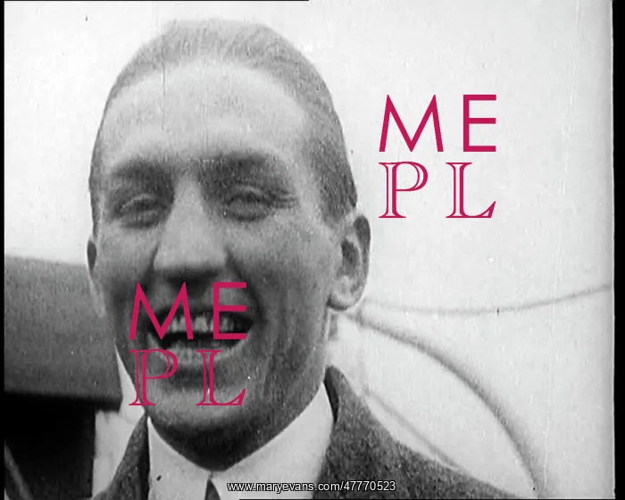 : George Carpentier Smiling for the Camera : George Carpentier Smiling for the Camera