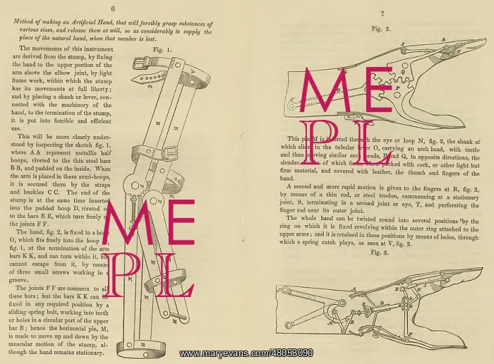 : George Cayley's design for an artificial hand : George Cayley's design for an artificial hand