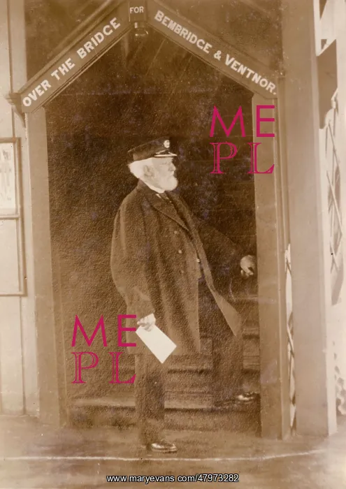 : George Corbett, Brading Station, Isle of Wight : George Corbett, Brading Station, Isle of Wight