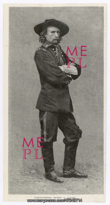 : GEORGE A CUSTER : GEORGE A CUSTER