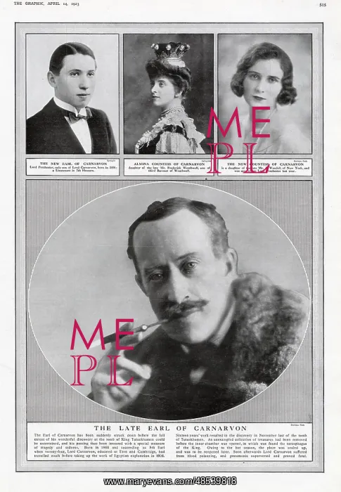 : George Edward Stanhope Molyneux Herbert, Earl of Carnarvon : George Edward Stanhope Molyneux Herbert, Earl of Carnarvon