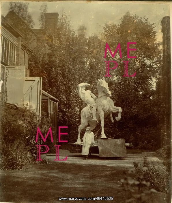  : George Frederick Watts, statue Physical Energy